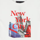 Boys White Graphic T-Shirt, 1, hi-res