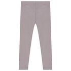 Girls Purple Logo Softskin Leggings, 1, hi-res