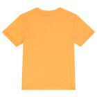 Boys Orange Logo T-Shirt, 3, hi-res