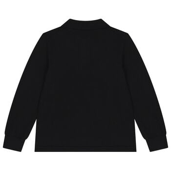 Boys Black Knight Polo Shirt