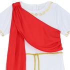 Boys White & Red Toga Costume, 1, hi-res