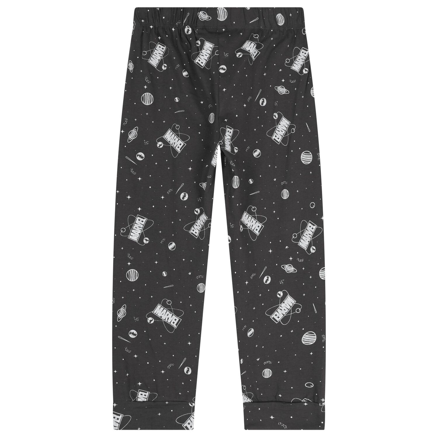 Boys Green & Grey Marvel Pyjamas, 2, hi-res