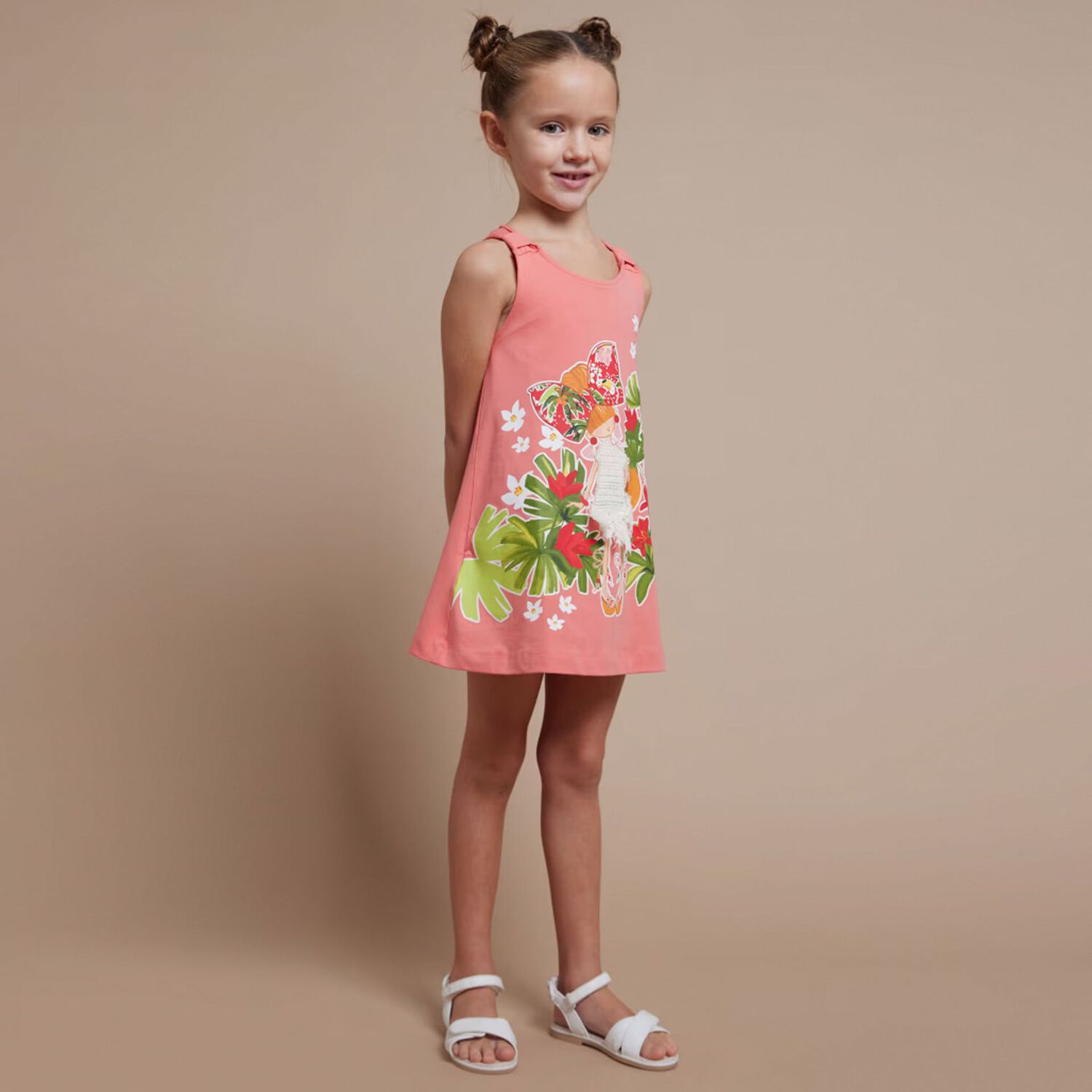 Girls Pink Dress, 1, hi-res image number null