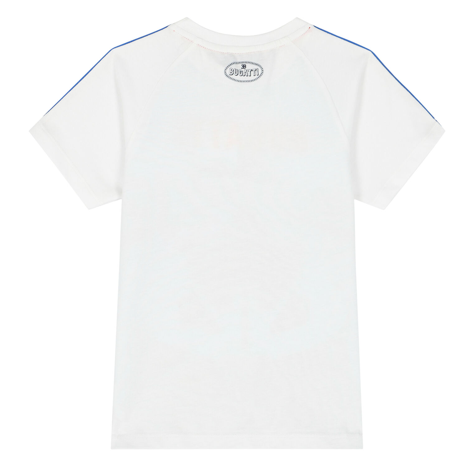 Boys White & Blue Logo T-Shirt, 1, hi-res
