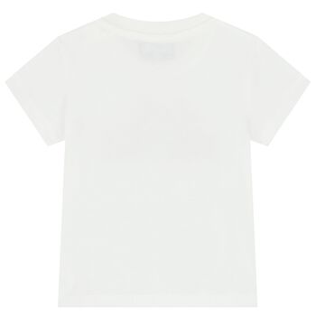 White Teddy Bear  Logo T-Shirt