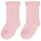 Baby Girls Ivory & Pink Socks ( 3-Pack ), 1, hi-res