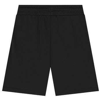 Black Logo Shorts