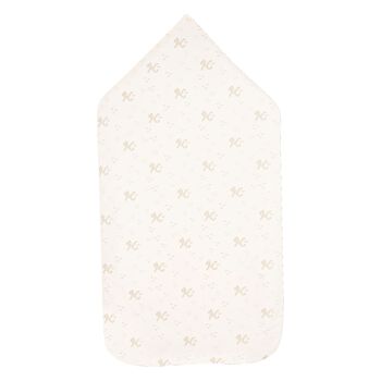 Ivory Tiger Logo Reversible Baby Nest