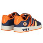 Boys Navy Blue Disney Grand Court Trainers, 1, hi-res
