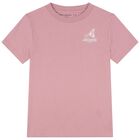 Girls Pink Logo T-Shirt, 1, hi-res