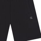 Boys Black Logo Shorts, 2, hi-res