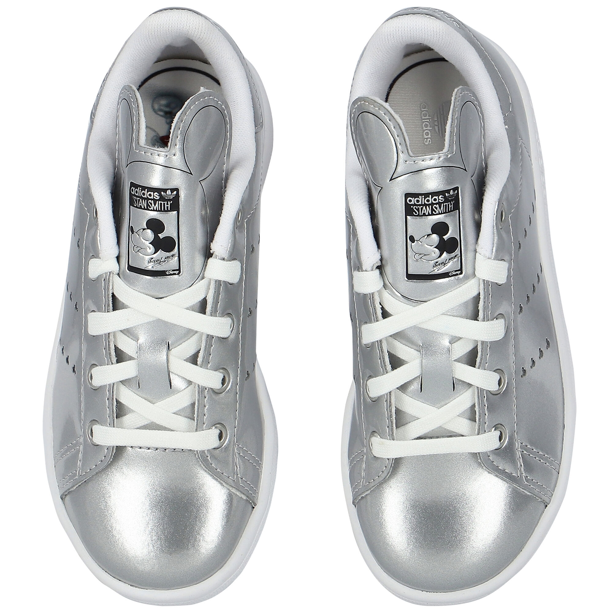Stan smith cuir argent (metallic silver) femme clearance