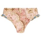 Girls Pink Floral Bikini, 1, hi-res