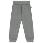Younger Boys Blue & Grey Tracksuit, 1, hi-res