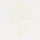 Girls White Flower T-Shirt, 3, hi-res