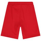 Boys Red Logo Shorts, 1, hi-res