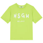 Green & White Logo T-Shirt, 2, hi-res