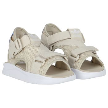 Beige & White 360 3.0 Sandals