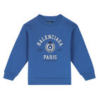Blue Logo Sweatshirt, 1, hi-res