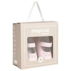 Baby Girls Pink Leather Pre Walker Shoes, 2, hi-res