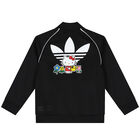 Girls Black Hello Kitty Tracksuit, 1, hi-res