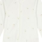 White Teddy Bear Babygrow Set, 1, hi-res