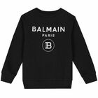 Black Logo Sweatshirt, 1, hi-res