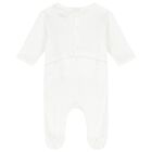 Navy Blue & White Logo Babygrows ( 2-Pack ), 1, hi-res