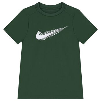 Boys Green Logo T-shirt