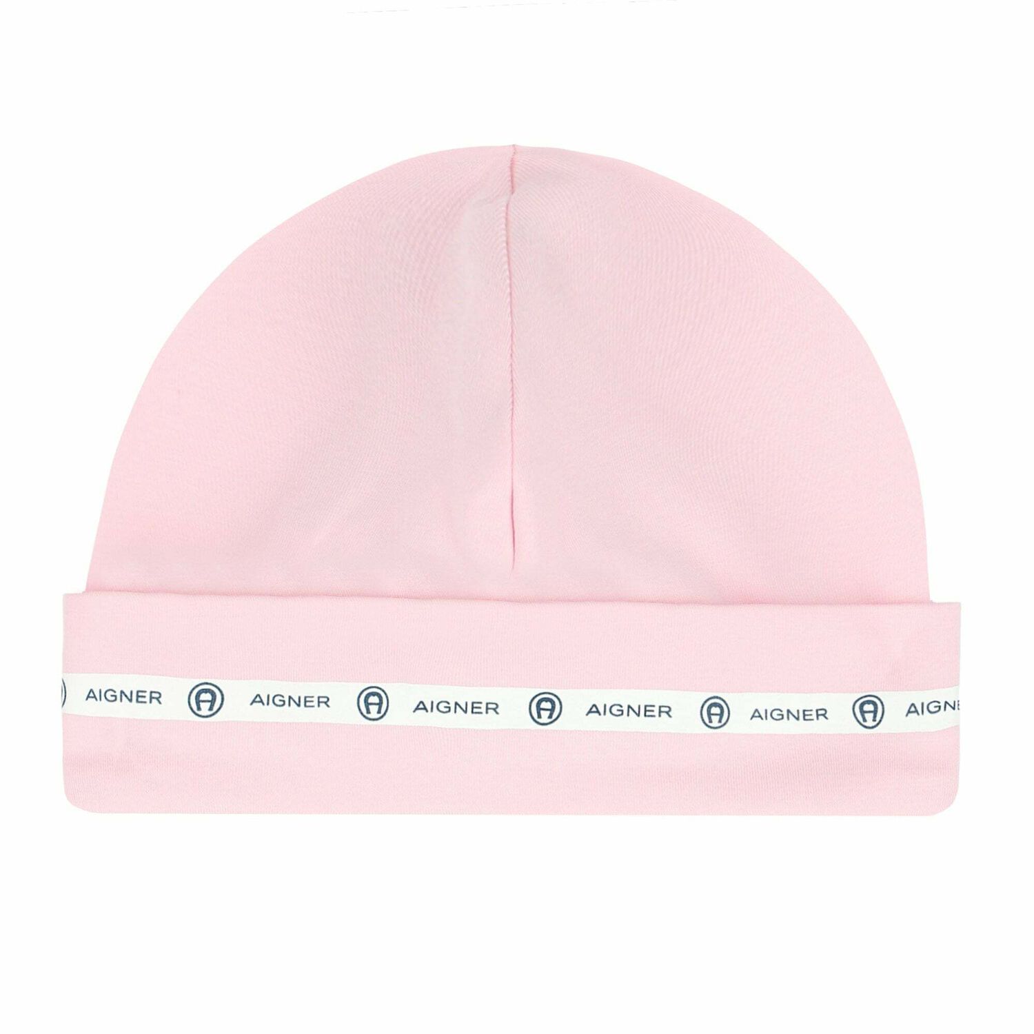 Baby Girls Pink Logo Hat, 1, hi-res image number null