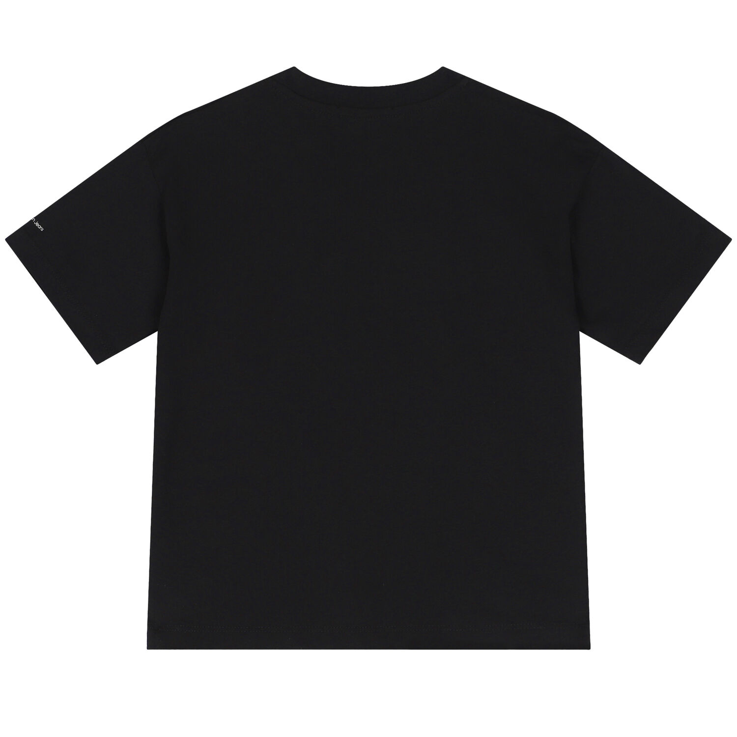 Boys Black Logo T-Shirt, 1, hi-res