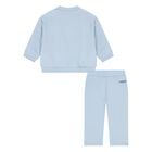Younger Boys Blue Logo Tracksuit, 1, hi-res