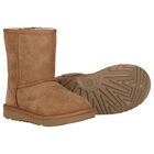 Beige Classic II Suede Boots, 2, hi-res