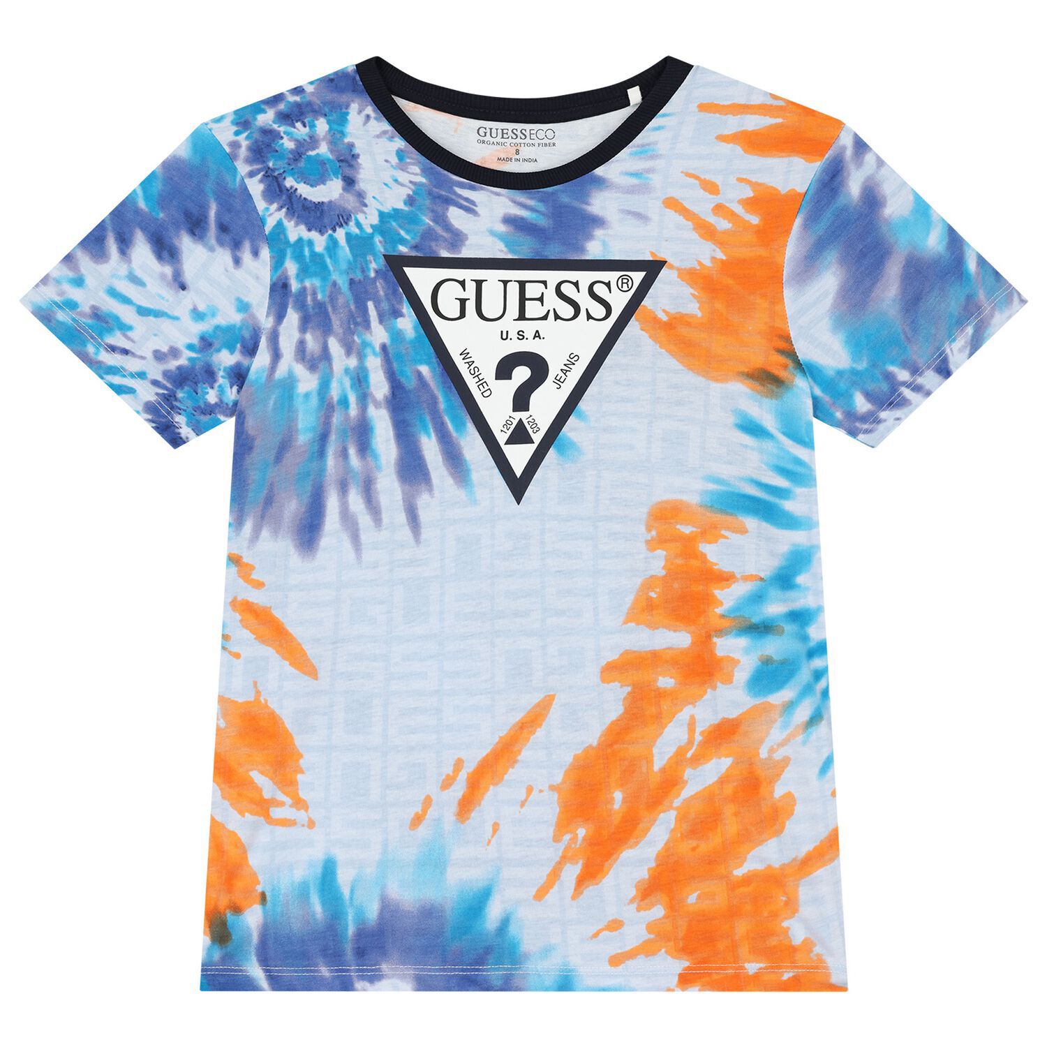 Boys Multi-Coloured Logo T-Shirt, 3, hi-res