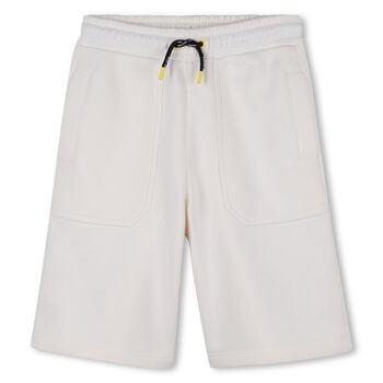 Boys Ivory Logo Shorts