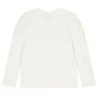 Girls White & Red Tulle Skirt Set, 1, hi-res