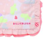 Baby Girls Pink Straberry Ruffled Blanket, 1, hi-res