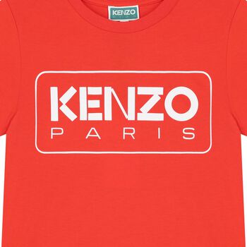 Boys Red Logo T-Shirt
