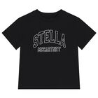 Girl Black Logo T-Shirt, 2, hi-res