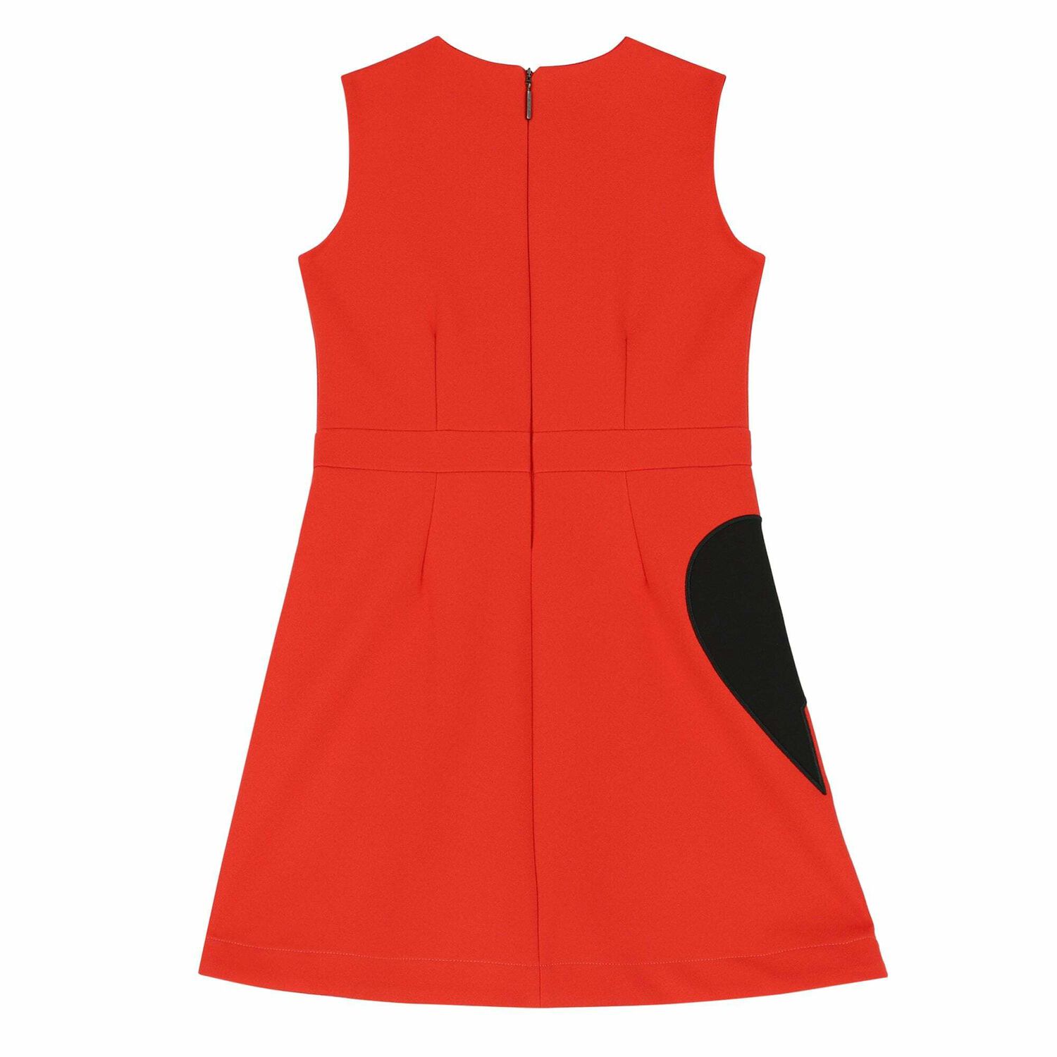 Girls Red Heart Dress, 1, hi-res image number null