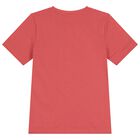 Boys Mini Me Red Logo T-Shirt, 9, hi-res