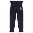 Navy Blue Tiger Logo Joggers, 1, hi-res