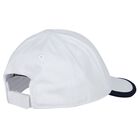 Baby Boys White Logo Cap, 1, hi-res