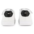 Boys White Logo Trainers, 2, hi-res