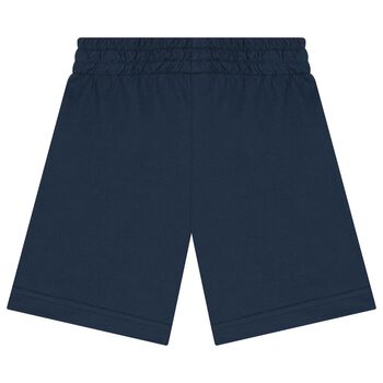 Navy Blue Logo Shorts