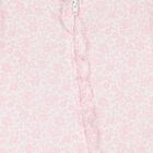 Baby Girls Pink Floral Babygrow, 1, hi-res