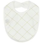 Baby Boys White & Gold Logo Babygrow Gift Set, 1, hi-res