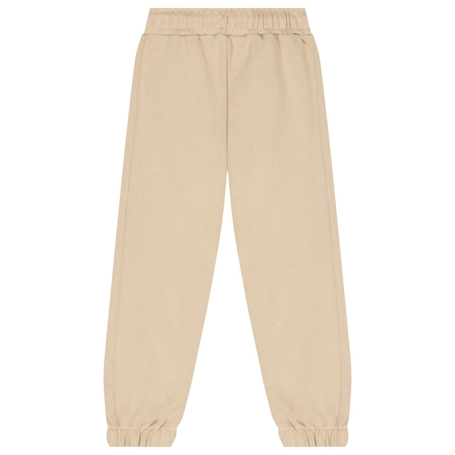 Beige Logo Joggers, 1, hi-res