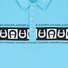 Younger Boys Blue & Navy Logo Polo Shirt, 2, hi-res