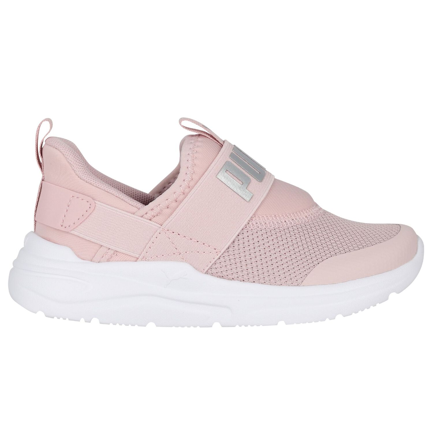 Girls Pink Soft Wired 2 Sliptech Trainers, 2, hi-res